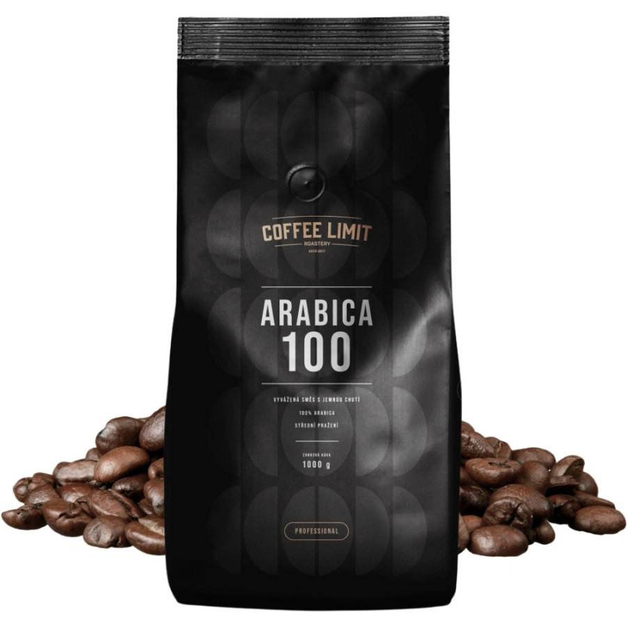 Coffee Limit Arabica Oro 100 1 kg zrnková káva