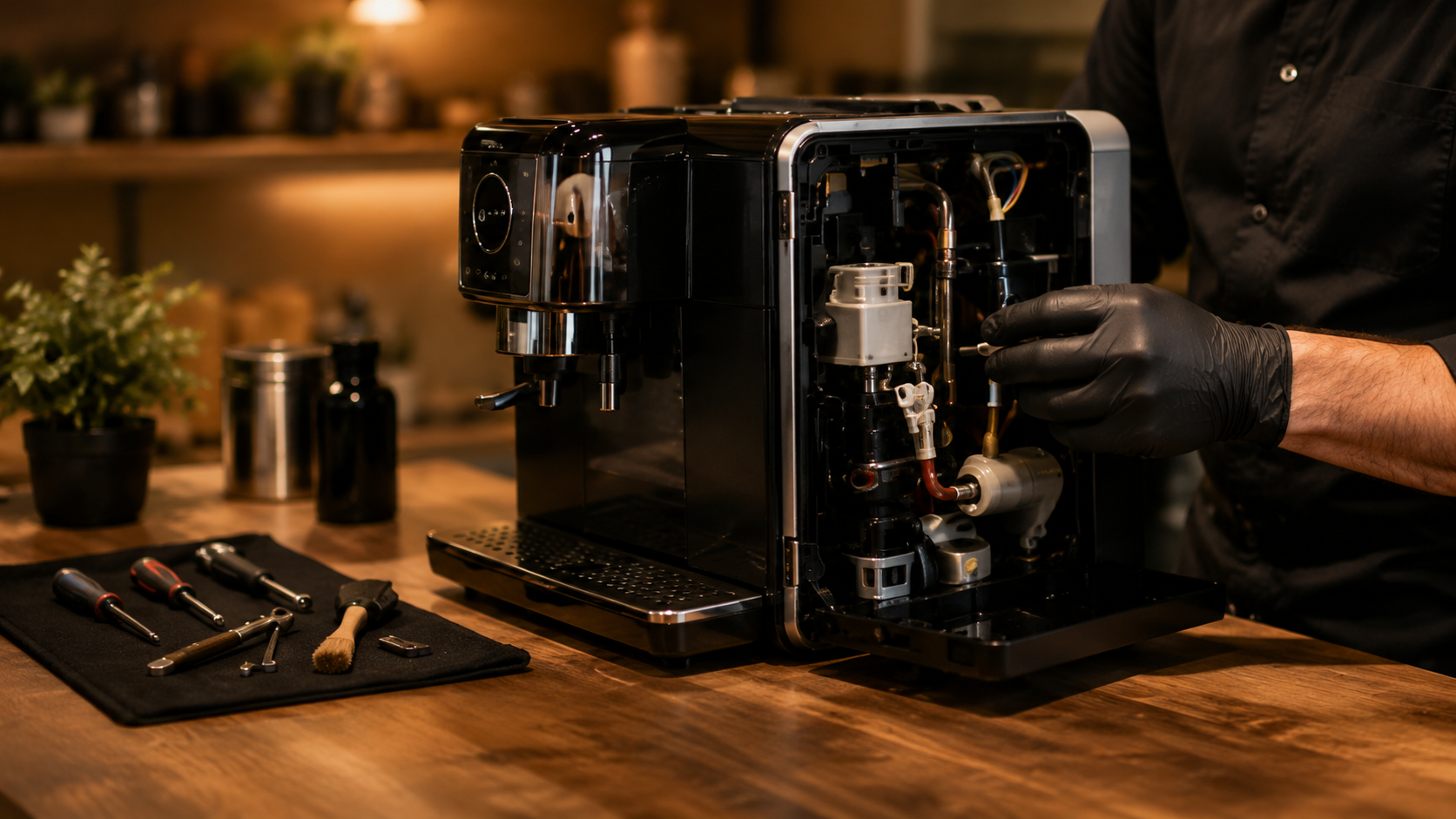 Profesionální servis kávovaru v Kafe Centrum Šumperk